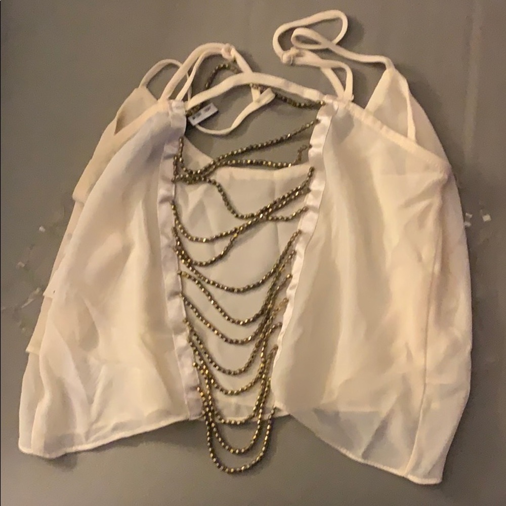 Ivory Tank Top - Picture 2 of 5